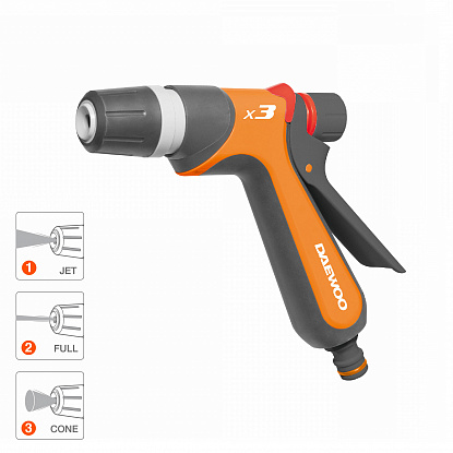 Пистолет-распылитель x3 DAEWOO DWG 1010